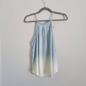 NWOT Blue Jean Ombre Tank Top